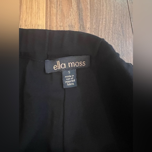 Ella Moss Black Sequin Ankle Pants - Picture 3 of 3